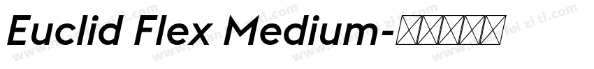 Euclid Flex Medium字体转换